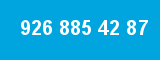 926 885 42 87 926 885 42 87